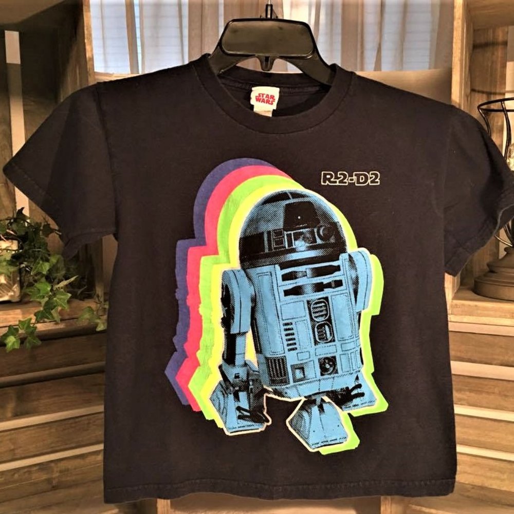 Vintage R2D2 Star Wars Tee - Youth S/C